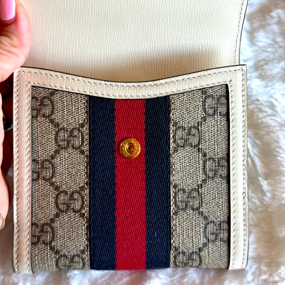 Gucci GG Supreme Jackie Sherry Line Wallet - Picture 9 of 12